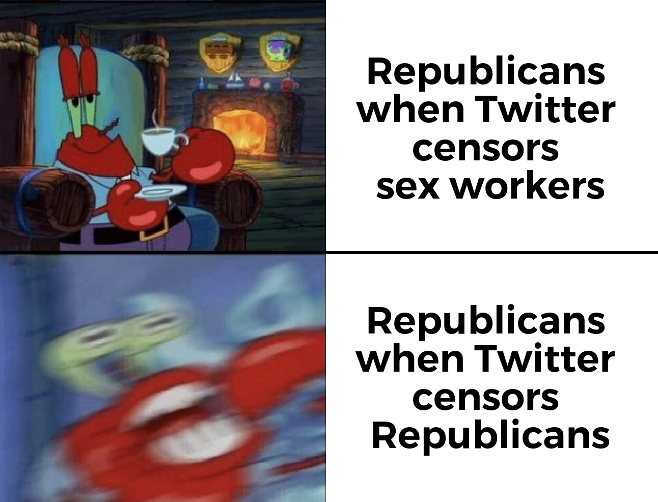 Republican hypocrisy on censorship