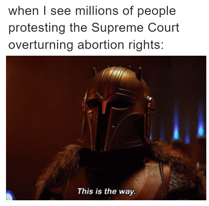 May the Fourth abortion rights meme