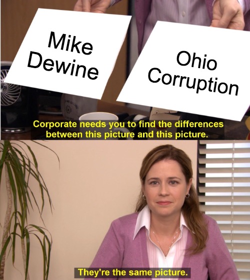 Mike Dewine Ohio Corruption meme