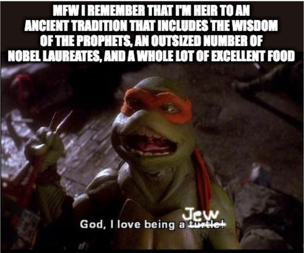 MFW Jewish heritage meme