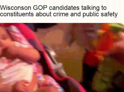 Wisconsin GOP candidates on public safety motion meme