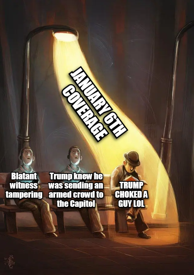 What people are focusing on from the January 6th hearings meme