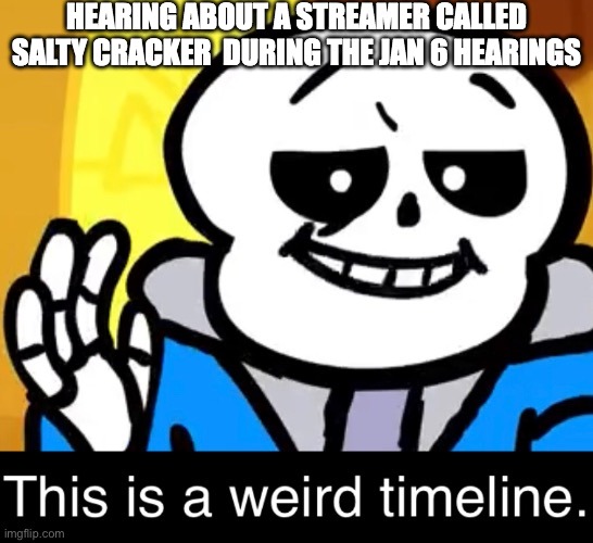Salty Cracker Jan 6th investigations meme