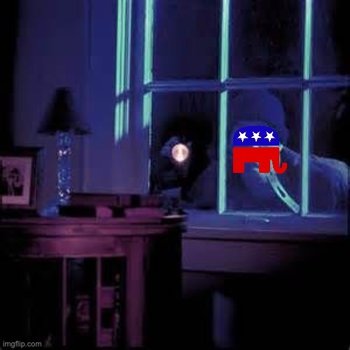 Republicans creeping meme