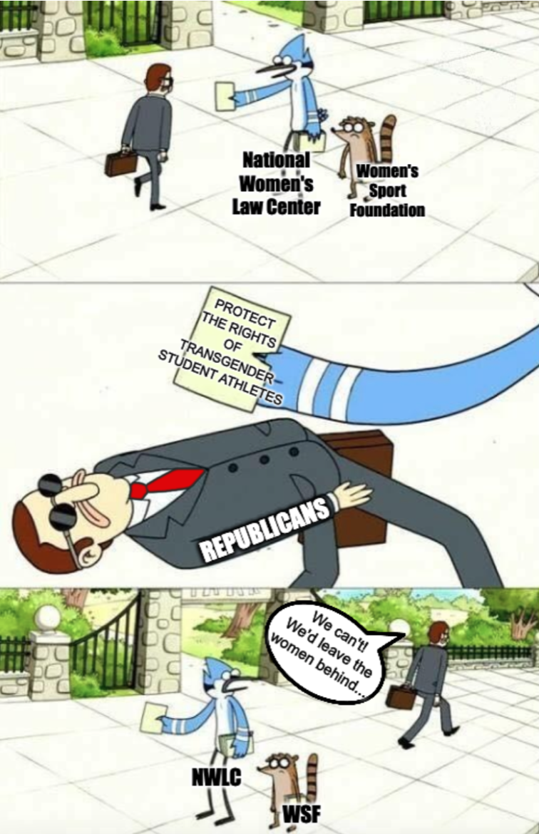 Regular show sports foundation meme