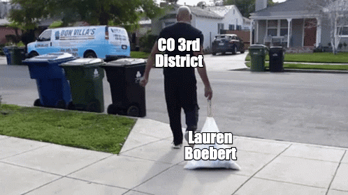 CO 3rd District throwing out Lauren Boebert motion meme