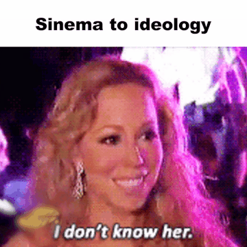 Sinema to ideology - I don't know her motion meme