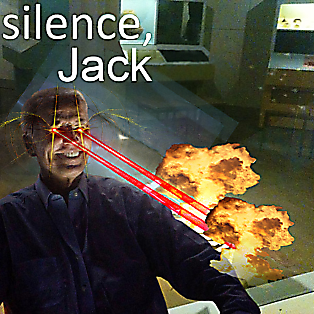 Silence, Jack imgflip template meme
