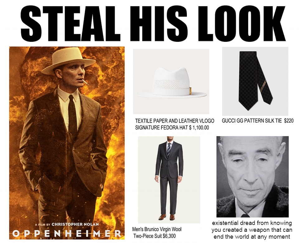 Steal His Look Oppenheimer meme