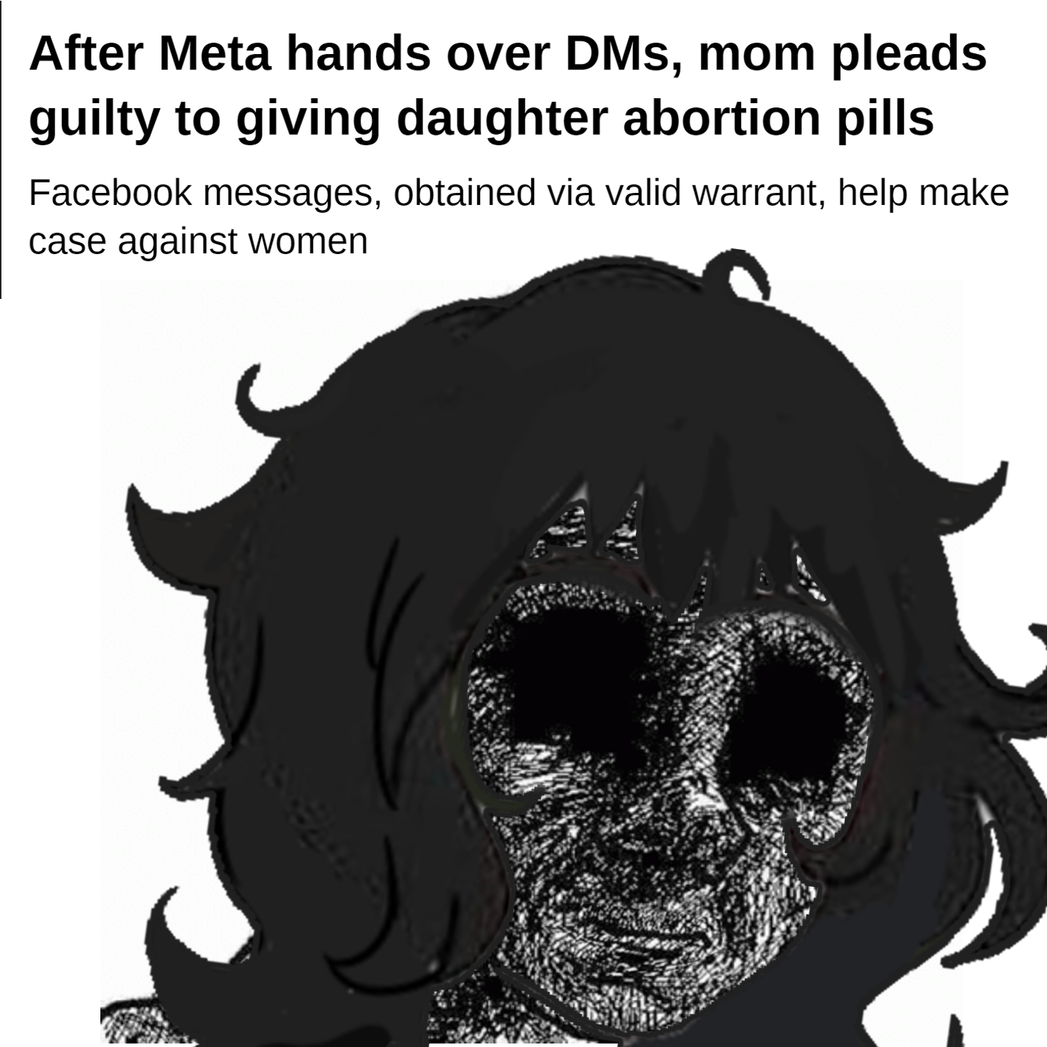 Mom pleads guilty to giving daughter abortion pills meme