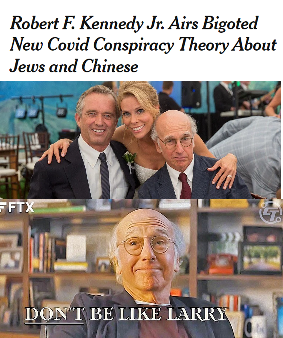 RFK Jr. airs bigoted new COVID conspiracy theory meme