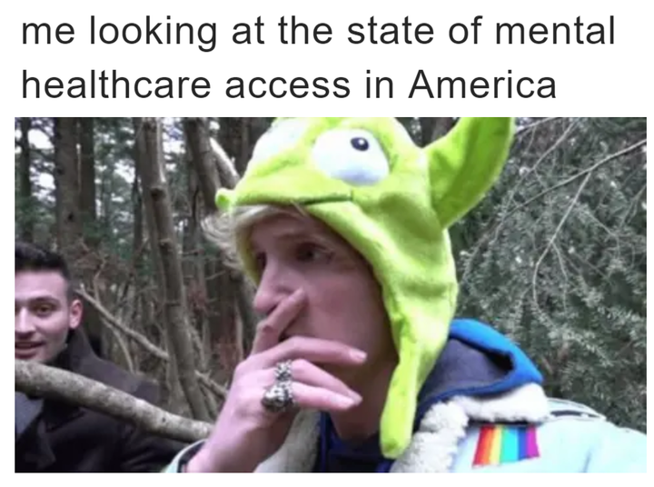 Me looking at the state of healthcare access in America meme