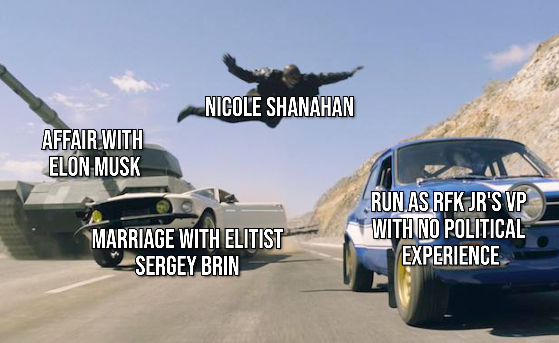 Nicole Shanahan jumping to run as RFK Jr's VP meme